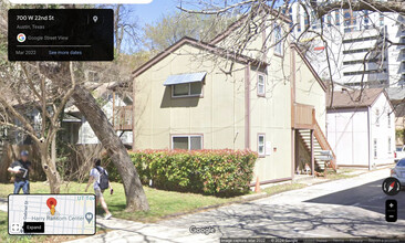 702 W 22nd St, Unit #E in Austin, TX - Foto de edificio - Building Photo