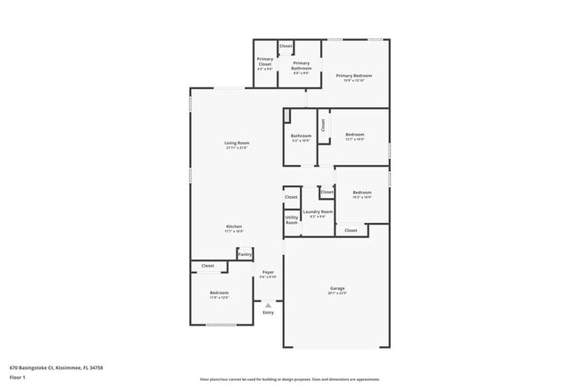 670 Basingstoke Ct in Poinciana, FL - Building Photo - Building Photo