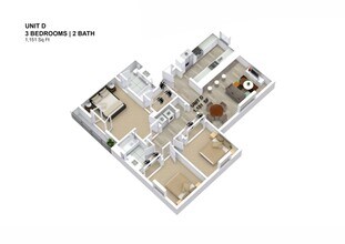 3 Bedroom 2 Bathroom Apartment in Van Nuys, CA - Building Photo - Building Photo