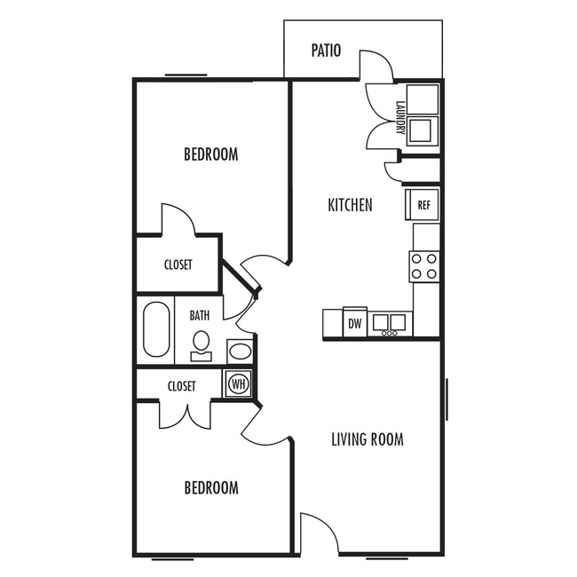 Hidden Cove in Salisbury, NC - Building Photo - Floor Plan