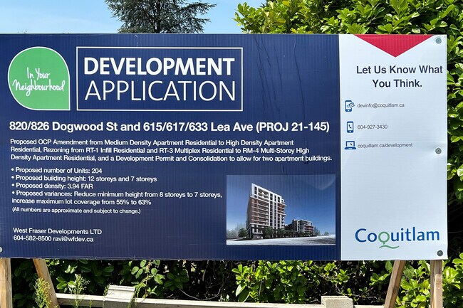 615-633 Lea Av in Coquitlam, BC - Building Photo - Building Photo