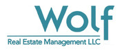 Property Management Company Logo Wolf Real Estate