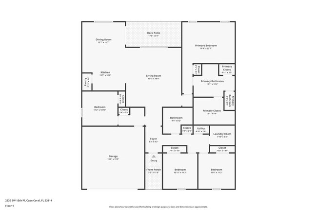 2520 SW 15th Pl in Cape Coral, FL - Foto de edificio - Building Photo