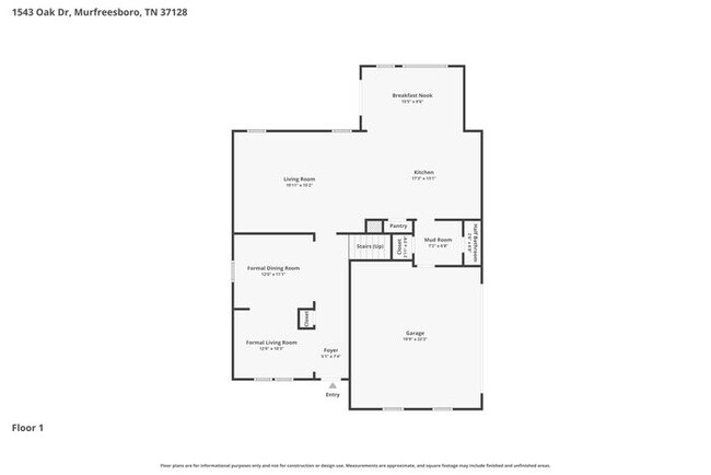 1543 Oak Dr in Murfreesboro, TN - Building Photo - Building Photo