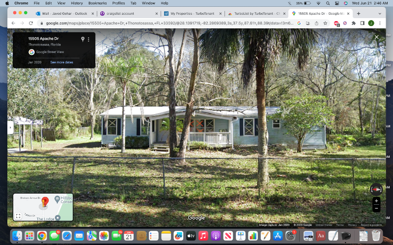 15505 Apache Dr in Thonotosassa, FL - Building Photo