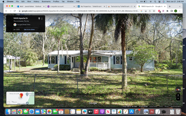 property at 15505 Apache Dr