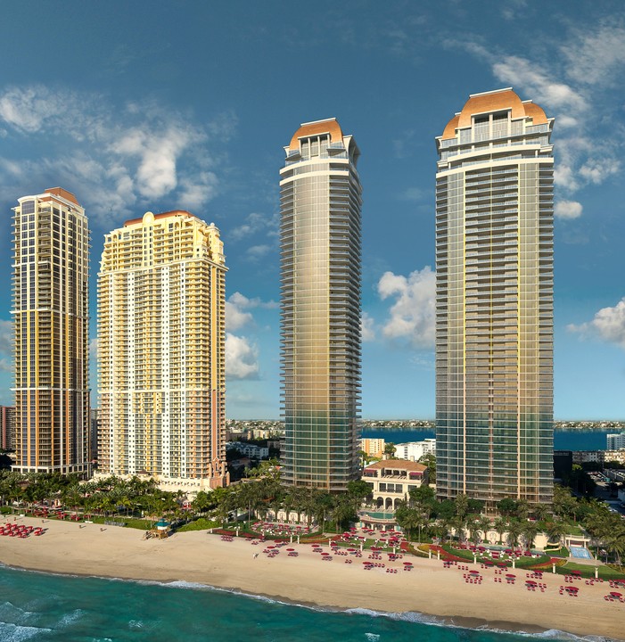 The Estates at Acqualina in Sunny Isles Beach, FL - Building Photo