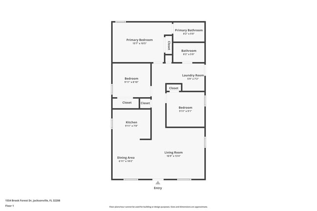 1554 Brook Forest Dr in Jacksonville, FL - Building Photo - Building Photo
