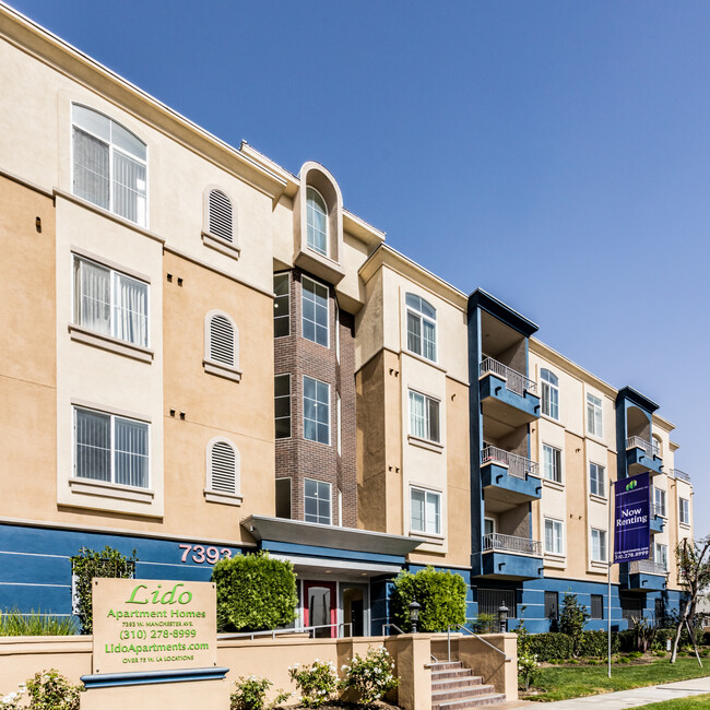 Lido Apartments - 7393 W Manchester Ave in Los Angeles, CA - Building Photo - Building Photo