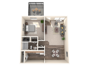 Bellflower in Lebanon, OH - Foto de edificio - Floor Plan