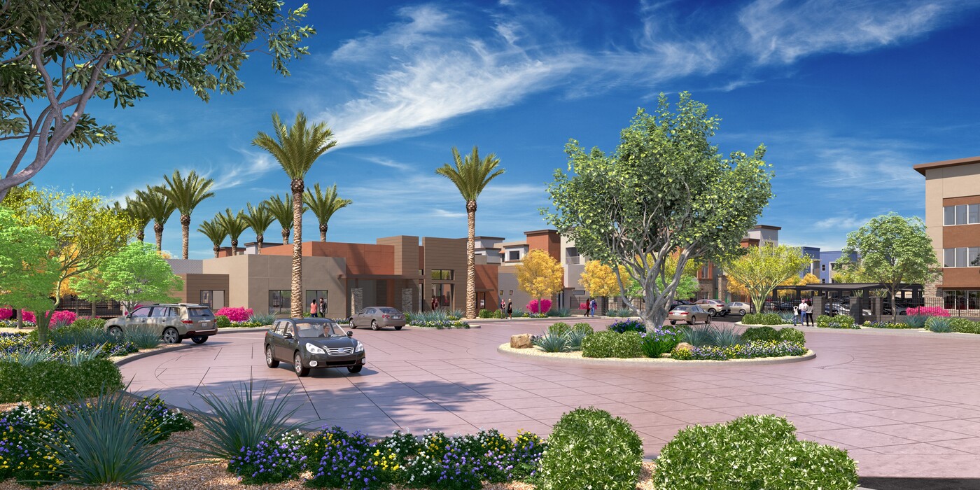 Suncrest Vista at Canyon Trails 55+ Apartment Homes in Goodyear, AZ - Building Photo