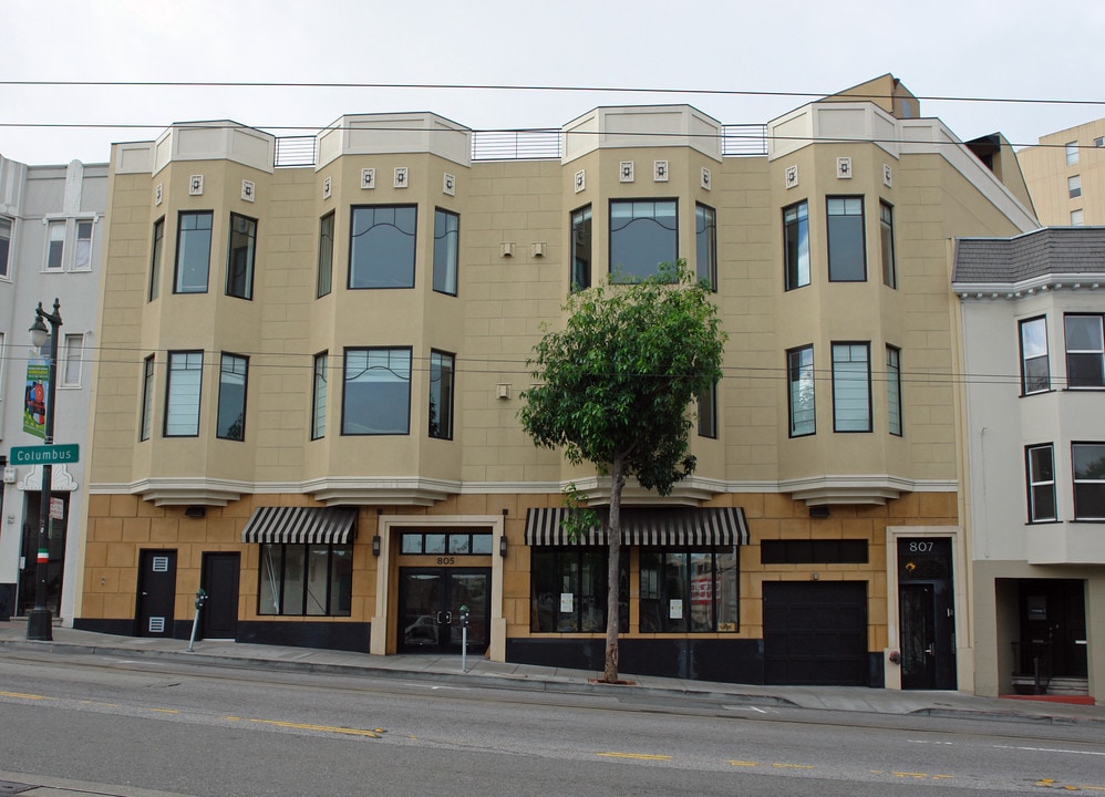 805-807 Columbus Ave in San Francisco, CA - Building Photo