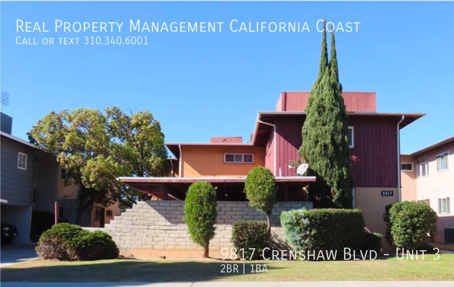 9817 Crenshaw Blvd in Inglewood, CA - Building Photo