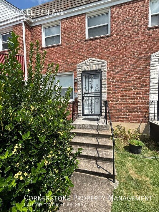 4746 Elison Ave in Baltimore, MD - Foto de edificio