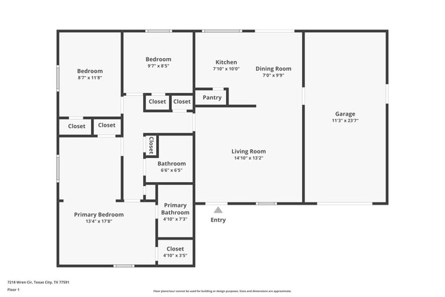 7218 Wren Cir in Texas City, TX - Foto de edificio - Building Photo