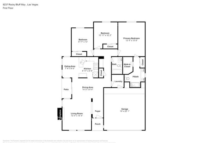 8237 Rocky Bluff Way in Las Vegas, NV - Building Photo - Building Photo