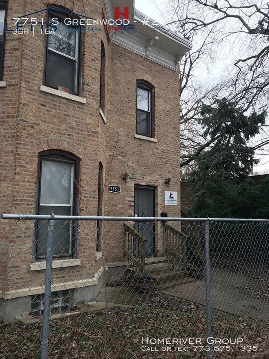 7751 S Greenwood Ave-Unit -#2 in Chicago, IL - Foto de edificio