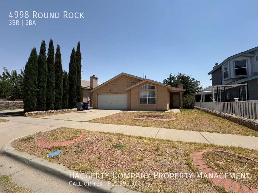 4998 Round Rock Dr in El Paso, TX - Foto de edificio