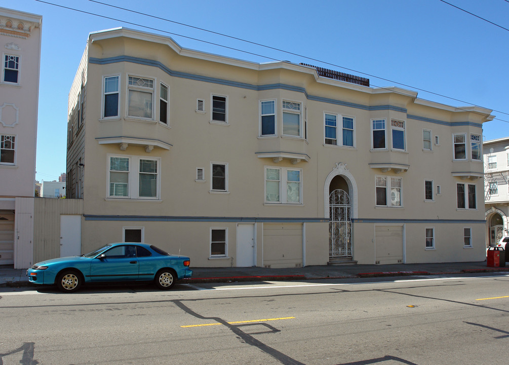 1485-1491 Chestnut St in San Francisco, CA - Foto de edificio