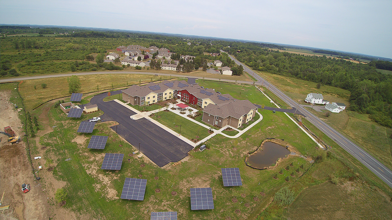 Trolley Station Apartments in Canandaigua, NY - Building Photo