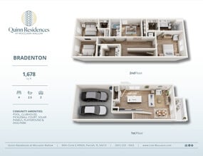 Quinn Residences at Moccasin Wallow in Palmetto, FL - Foto de edificio - Floor Plan