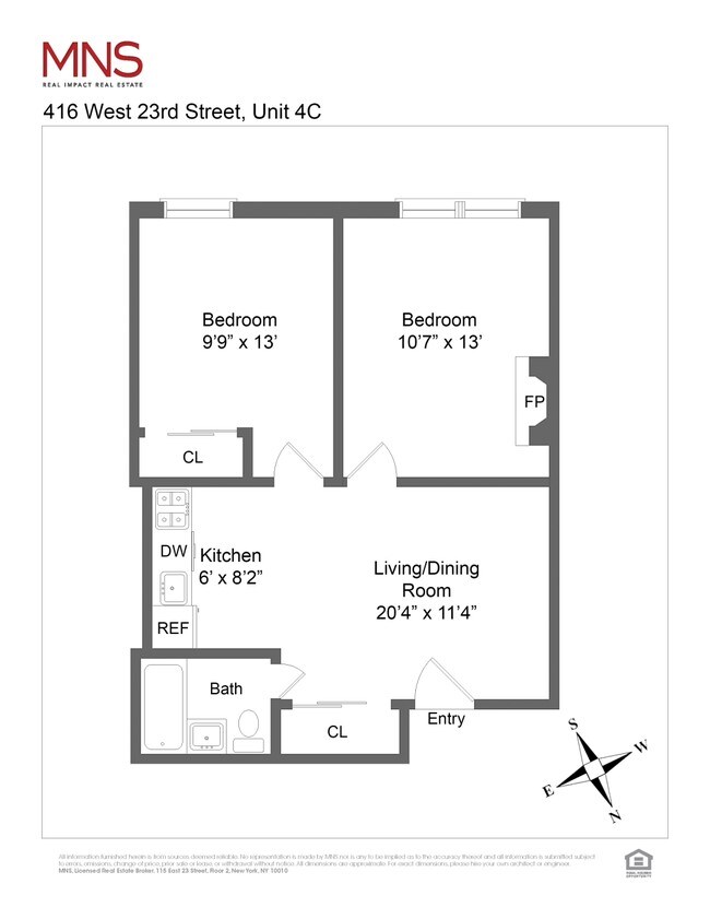 416 W 23rd St-Unit -4-C in New York, NY - Building Photo - Building Photo