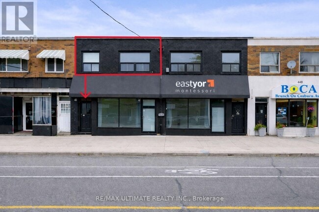 property at 484A Cosburn Ave.