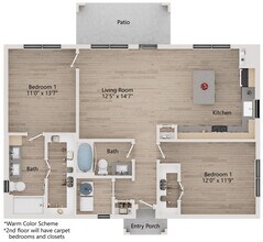 Soltera Rolling Pines in Conroe, TX - Foto de edificio - Floor Plan