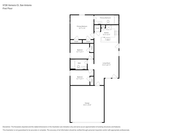 5726 Verracio Ct in San Antonio, TX - Foto de edificio - Building Photo