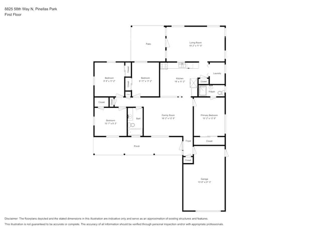 8825 58th Way in Pinellas Park, FL - Building Photo - Building Photo