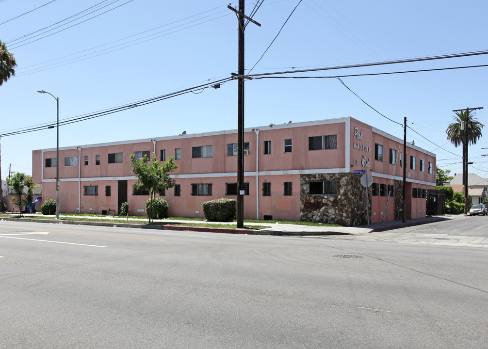 Park Manchester Apartments in Los Angeles, CA - Building Photo