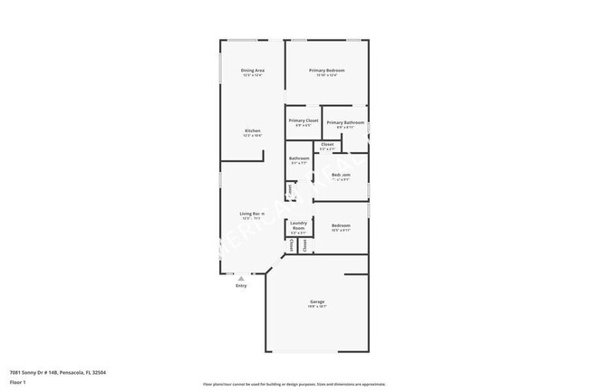7081 Sonny Dr in Pensacola, FL - Foto de edificio - Building Photo
