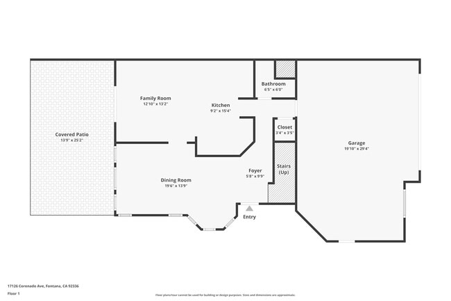 17126 Coronado Ave in Fontana, CA - Foto de edificio - Building Photo