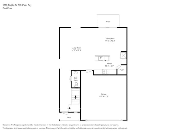 1505 Diablo Cir SW in Melbourne, FL - Foto de edificio - Building Photo