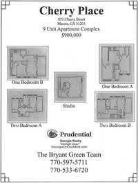 Cherry Place Apartments in Macon, GA - Building Photo - Floor Plan