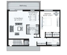 Liberty Manor Apartments in Liberty, NY - Building Photo - Floor Plan