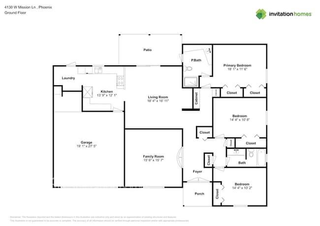 4130 W Mission Ln in Phoenix, AZ - Foto de edificio - Building Photo