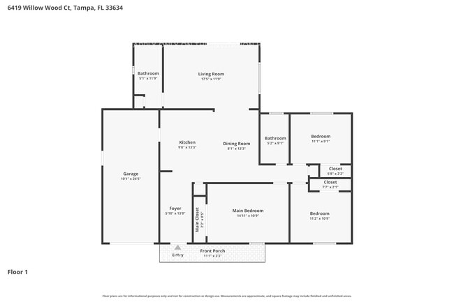 6419 Willow Wood Ct in Tampa, FL - Building Photo - Building Photo