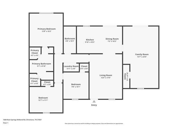 1600 Rock Springs Midland Rd in Christiana, TN - Foto de edificio - Building Photo