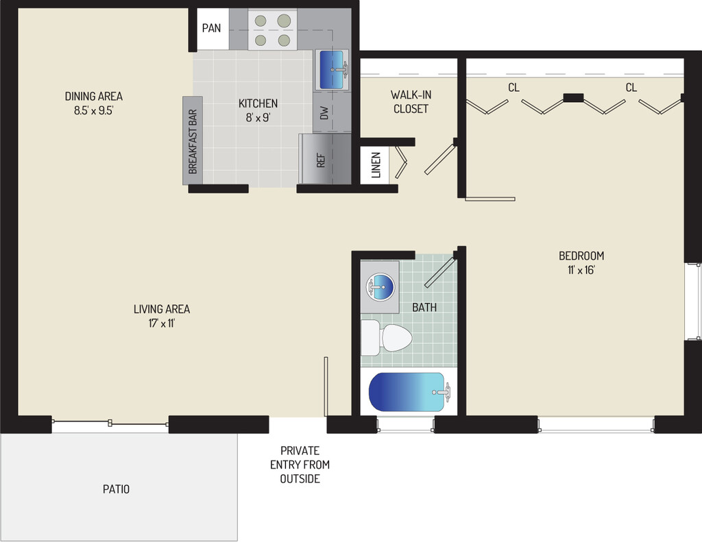 Whitehall Square Apartments in Suitland, MD