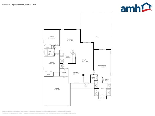 5869 NW Leghorn Ave in Port St. Lucie, FL - Foto de edificio - Building Photo