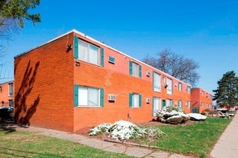 Terrace Court Apartments in Detroit, MI - Foto de edificio - Building Photo