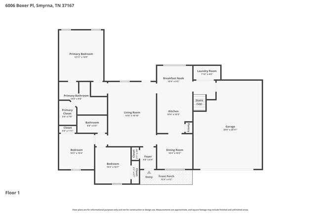 6006 Boxer Pl, Unit 202 in Smyrna, TN - Building Photo - Building Photo