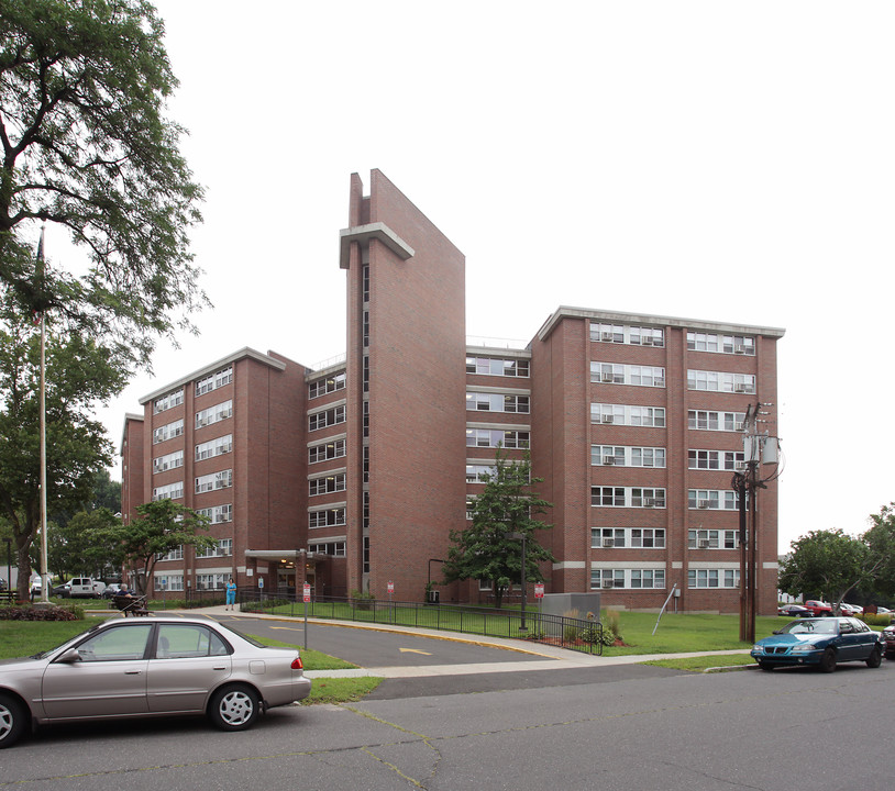 John F Kennedy Apartments in Bristol, CT - Building Photo