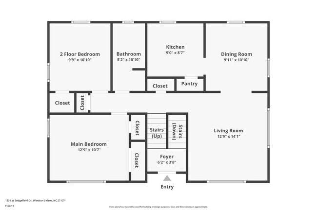 1351 W Sedgefield Dr in Winston-Salem, NC - Building Photo - Building Photo