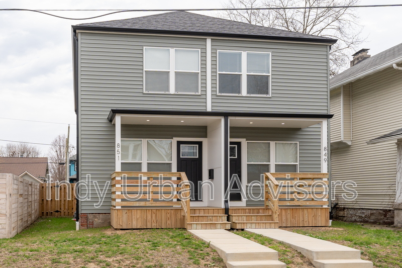 851 N Rural St in Indianapolis, IN - Building Photo