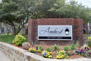 Amherst Apartments in Bedford, TX - Building Photo