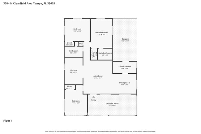 3704 N Clearfield Ave in Tampa, FL - Foto de edificio - Building Photo