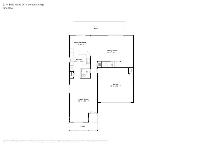 9284 Sand Myrtle Dr in Colorado Springs, CO - Foto de edificio - Building Photo