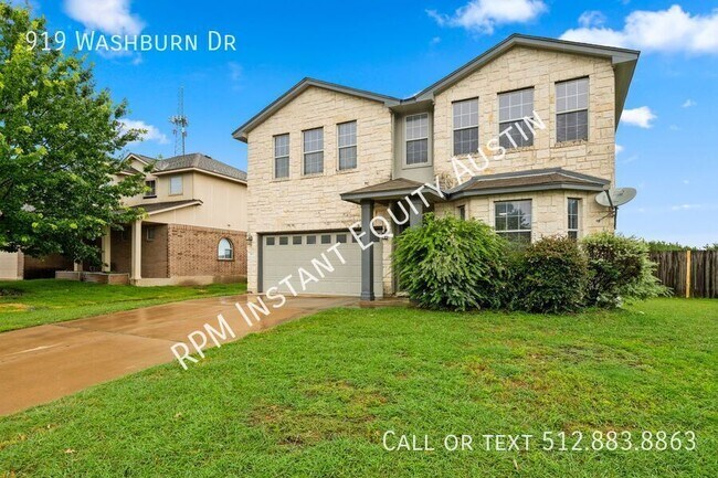 919 Washburn Dr in Leander, TX - Foto de edificio - Building Photo
